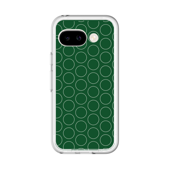 スリムプロテクションプレミアムケース［ Dot Circle - Green ］