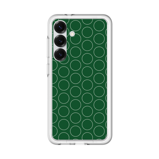 スリムプロテクションプレミアムケース［ Dot Circle - Green ］