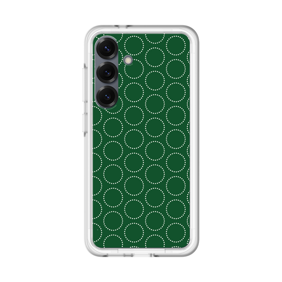 スリムプロテクションプレミアムケース［ Dot Circle - Green ］