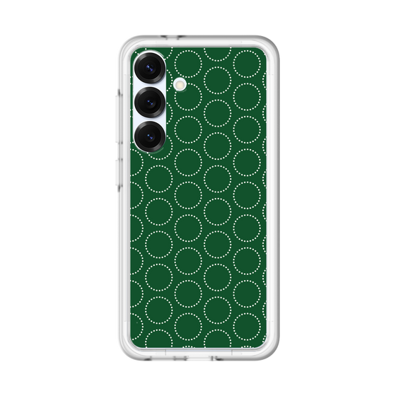 スリムプロテクションプレミアムケース［ Dot Circle - Green ］