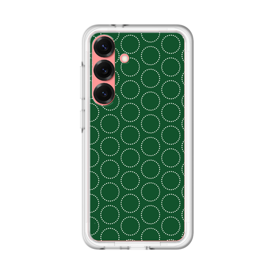 スリムプロテクションプレミアムケース［ Dot Circle - Green ］