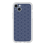 スリムプロテクションプレミアムケース［ Dot Circle - Navy ］