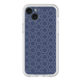 スリムプロテクションプレミアムケース［ Dot Circle - Navy ］