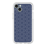 スリムプロテクションプレミアムケース［ Dot Circle - Navy ］
