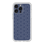 スリムプロテクションプレミアムケース［ Dot Circle - Navy ］