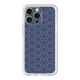 スリムプロテクションプレミアムケース［ Dot Circle - Navy ］