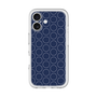 スリムプロテクションプレミアムケース［ Dot Circle - Navy ］