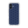 スリムプロテクションプレミアムケース［ Dot Circle - Navy ］