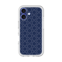 スリムプロテクションプレミアムケース［ Dot Circle - Navy ］