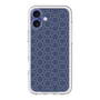 スリムプロテクションプレミアムケース［ Dot Circle - Navy ］