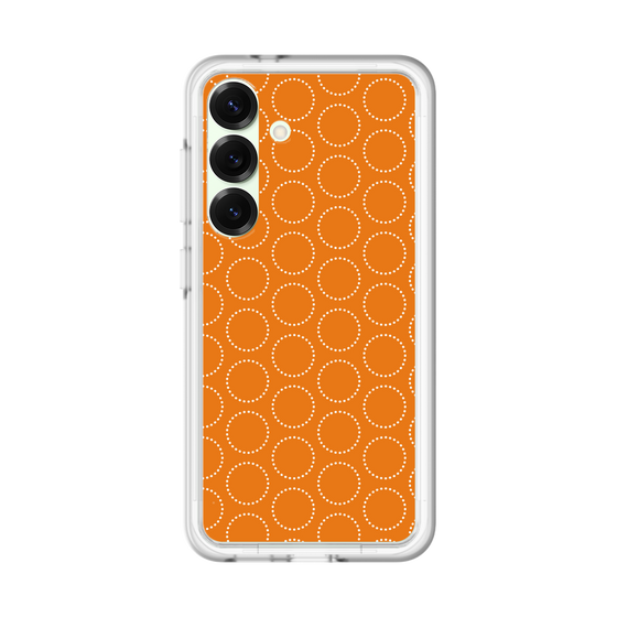 スリムプロテクションプレミアムケース［ Dot Circle - Orange ］