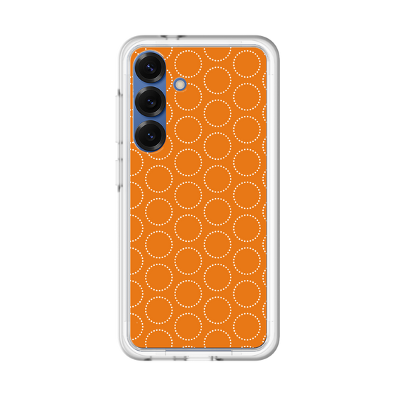 スリムプロテクションプレミアムケース［ Dot Circle - Orange ］
