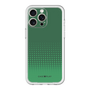 スリムプロテクションプレミアムケース［ Dot Gradation - Green ］