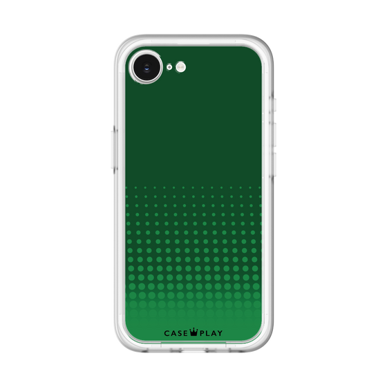 スリムプロテクションプレミアムケース［ Dot Gradation - Green ］