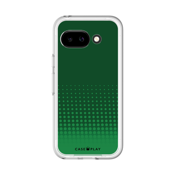 スリムプロテクションプレミアムケース［ Dot Gradation - Green ］