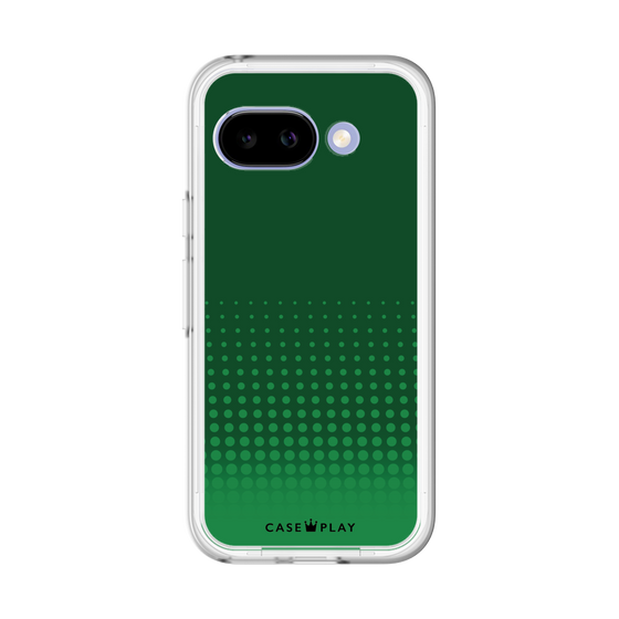 スリムプロテクションプレミアムケース［ Dot Gradation - Green ］