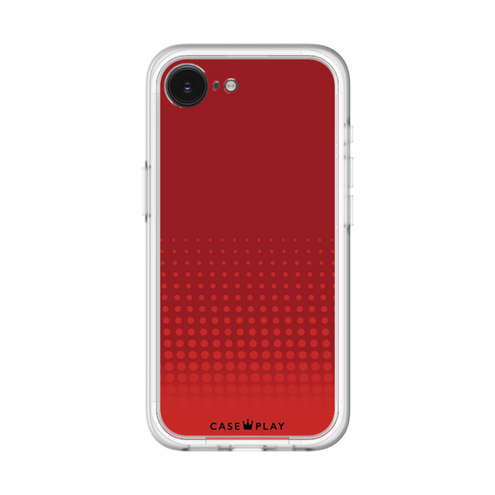 スリムプロテクションプレミアムケース［ Dot Gradation - Red ］