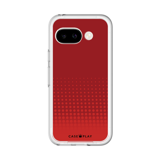 スリムプロテクションプレミアムケース［ Dot Gradation - Red ］