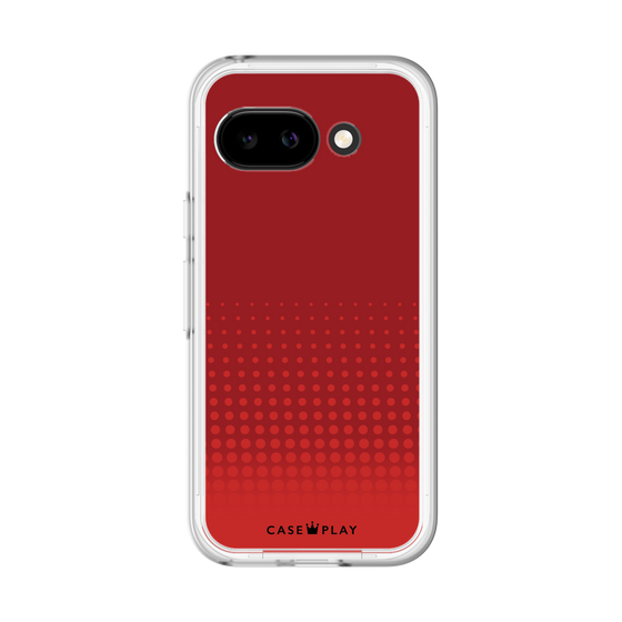 スリムプロテクションプレミアムケース［ Dot Gradation - Red ］