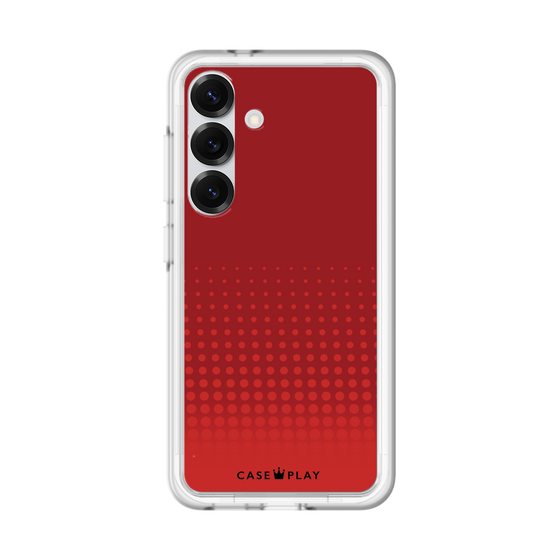 スリムプロテクションプレミアムケース［ Dot Gradation - Red ］