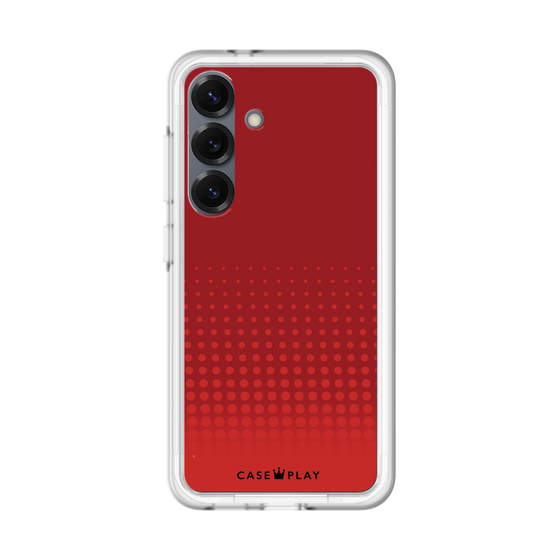 スリムプロテクションプレミアムケース［ Dot Gradation - Red ］