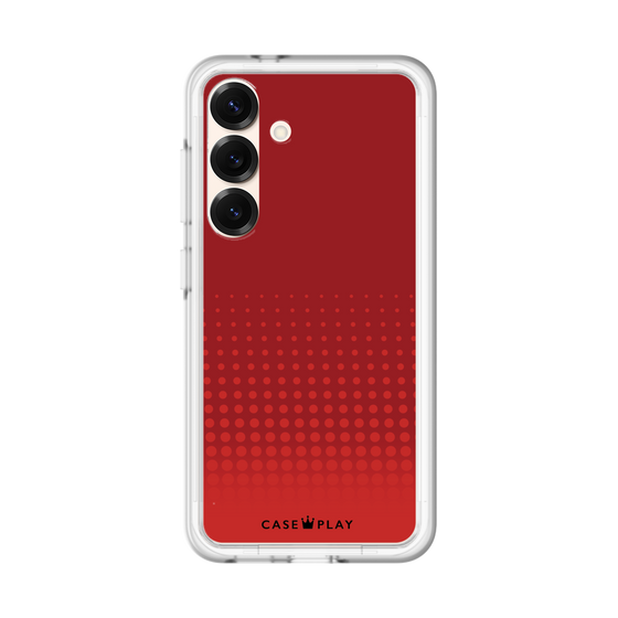 スリムプロテクションプレミアムケース［ Dot Gradation - Red ］