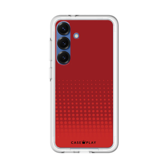 スリムプロテクションプレミアムケース［ Dot Gradation - Red ］