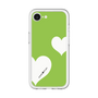 スリムプロテクションプレミアムケース［ Two Hearts - Green ］