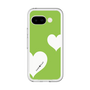 スリムプロテクションプレミアムケース［ Two Hearts - Green ］