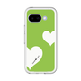スリムプロテクションプレミアムケース［ Two Hearts - Green ］