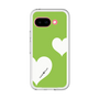 スリムプロテクションプレミアムケース［ Two Hearts - Green ］