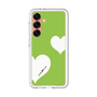 スリムプロテクションプレミアムケース［ Two Hearts - Green ］
