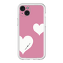 スリムプロテクションプレミアムケース［ Two Hearts - Pink ］