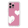 スリムプロテクションプレミアムケース［ Two Hearts - Pink ］