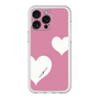 スリムプロテクションプレミアムケース［ Two Hearts - Pink ］