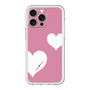 スリムプロテクションプレミアムケース［ Two Hearts - Pink ］