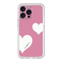 スリムプロテクションプレミアムケース［ Two Hearts - Pink ］