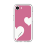 スリムプロテクションプレミアムケース［ Two Hearts - Pink ］
