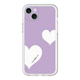 スリムプロテクションプレミアムケース［ Two Hearts - Purple ］
