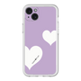 スリムプロテクションプレミアムケース［ Two Hearts - Purple ］
