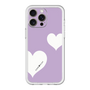 スリムプロテクションプレミアムケース［ Two Hearts - Purple ］