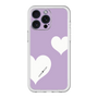 スリムプロテクションプレミアムケース［ Two Hearts - Purple ］