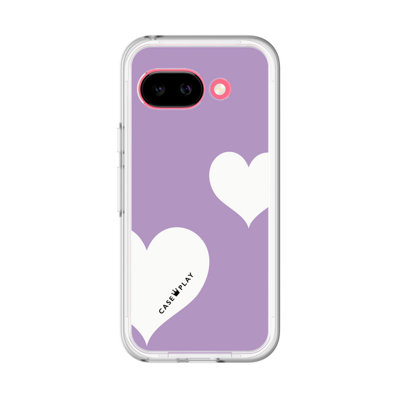 スリムプロテクションプレミアムケース［ Two Hearts - Purple ］