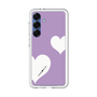 スリムプロテクションプレミアムケース［ Two Hearts - Purple ］