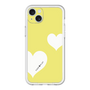 スリムプロテクションプレミアムケース［ Two Hearts - Yellow ］