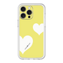 スリムプロテクションプレミアムケース［ Two Hearts - Yellow ］