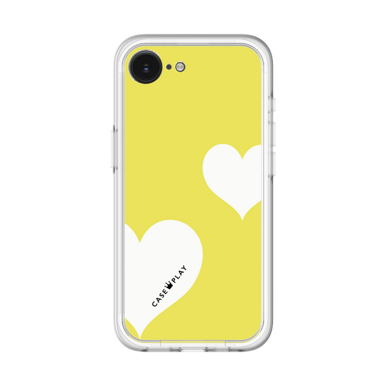 スリムプロテクションプレミアムケース［ Two Hearts - Yellow ］