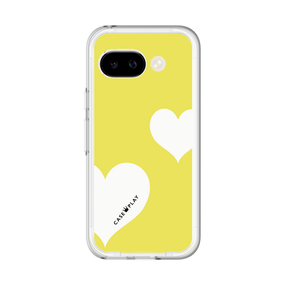 スリムプロテクションプレミアムケース［ Two Hearts - Yellow ］