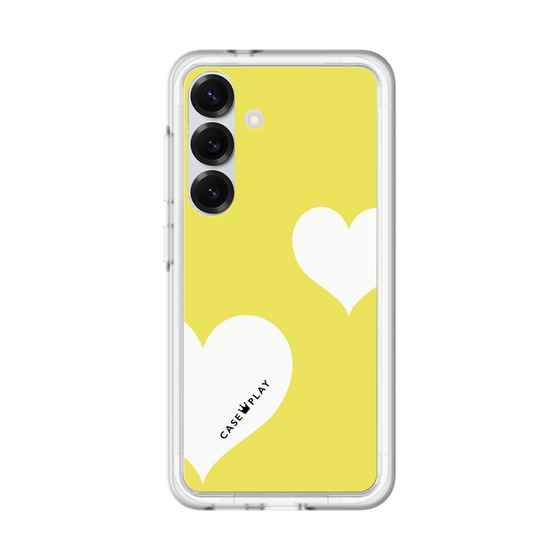 スリムプロテクションプレミアムケース［ Two Hearts - Yellow ］