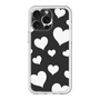 スリムプロテクションプレミアムケース［ Dot Hearts - Black ］